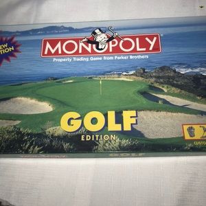 1998 Monopoly Golf Original Board Game